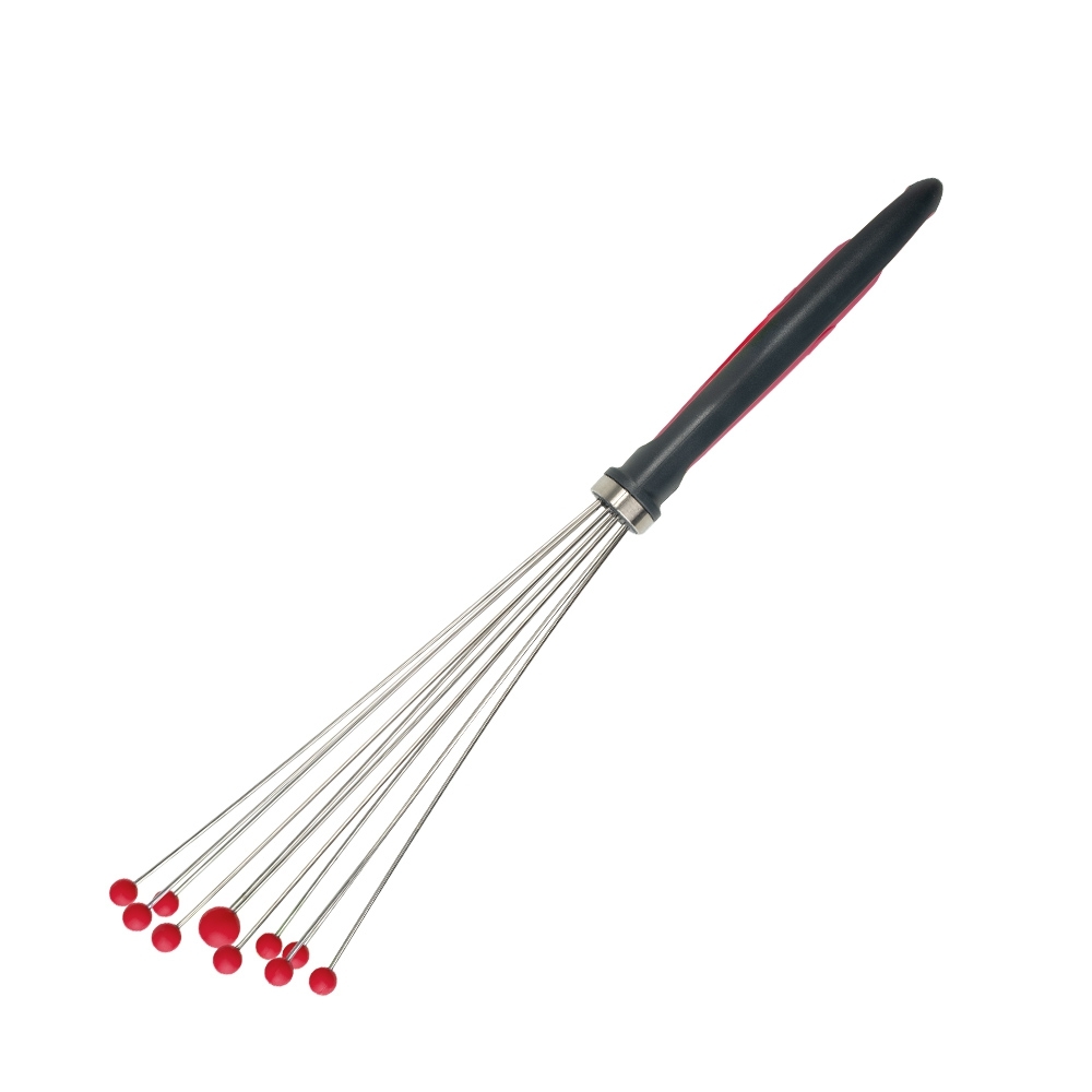 Kochblume - Kugel-Schneebesen - 33,5 cm, rot