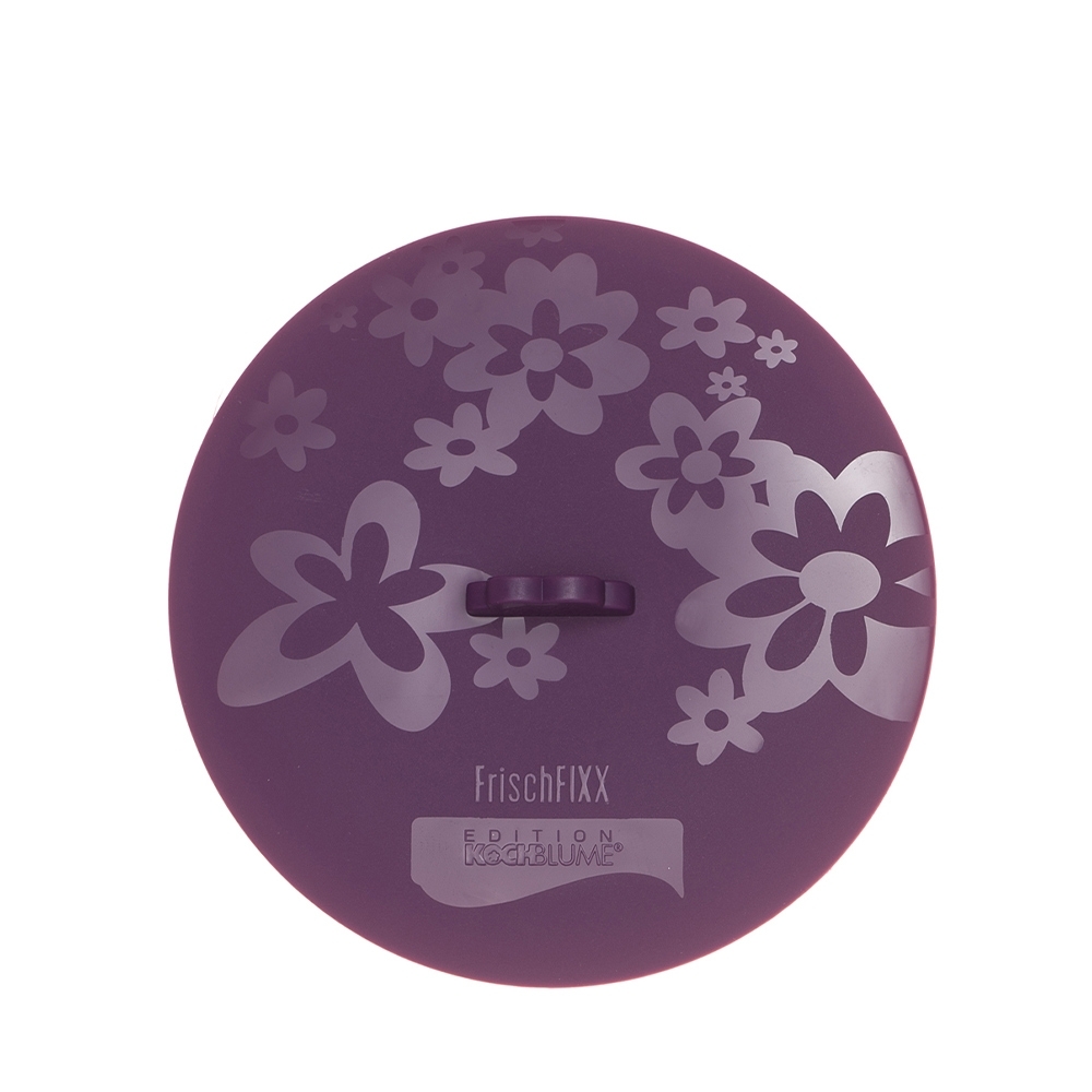 Kochblume - Frischfixx - Frischhaltedeckel 18 cm, lila