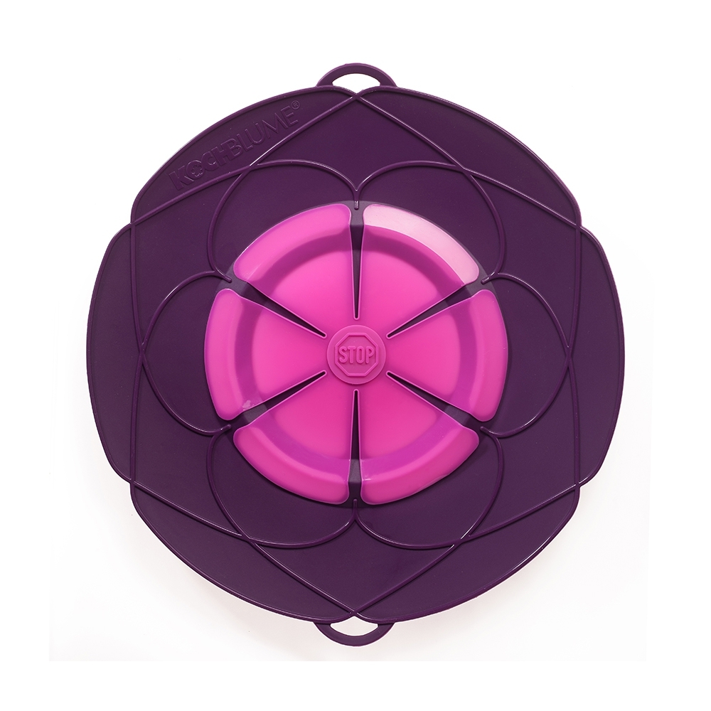 Kochblume - Spill Stopper XL 33 cm, violet