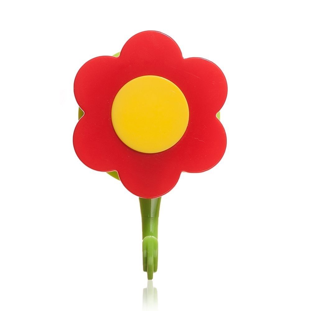 Kochblume - Blumenhaken L, rot