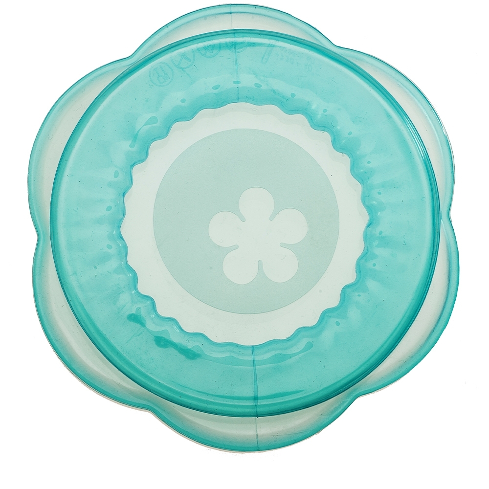 Kochblume - Stretch-ii , fresh-keeping lid, 20 cm, turquoise