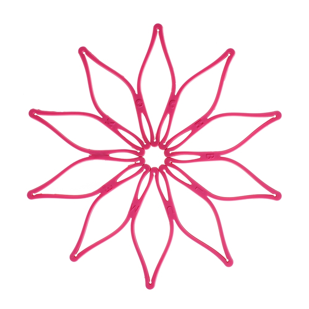 Kochblume - flower-potholders / coasters Vario
