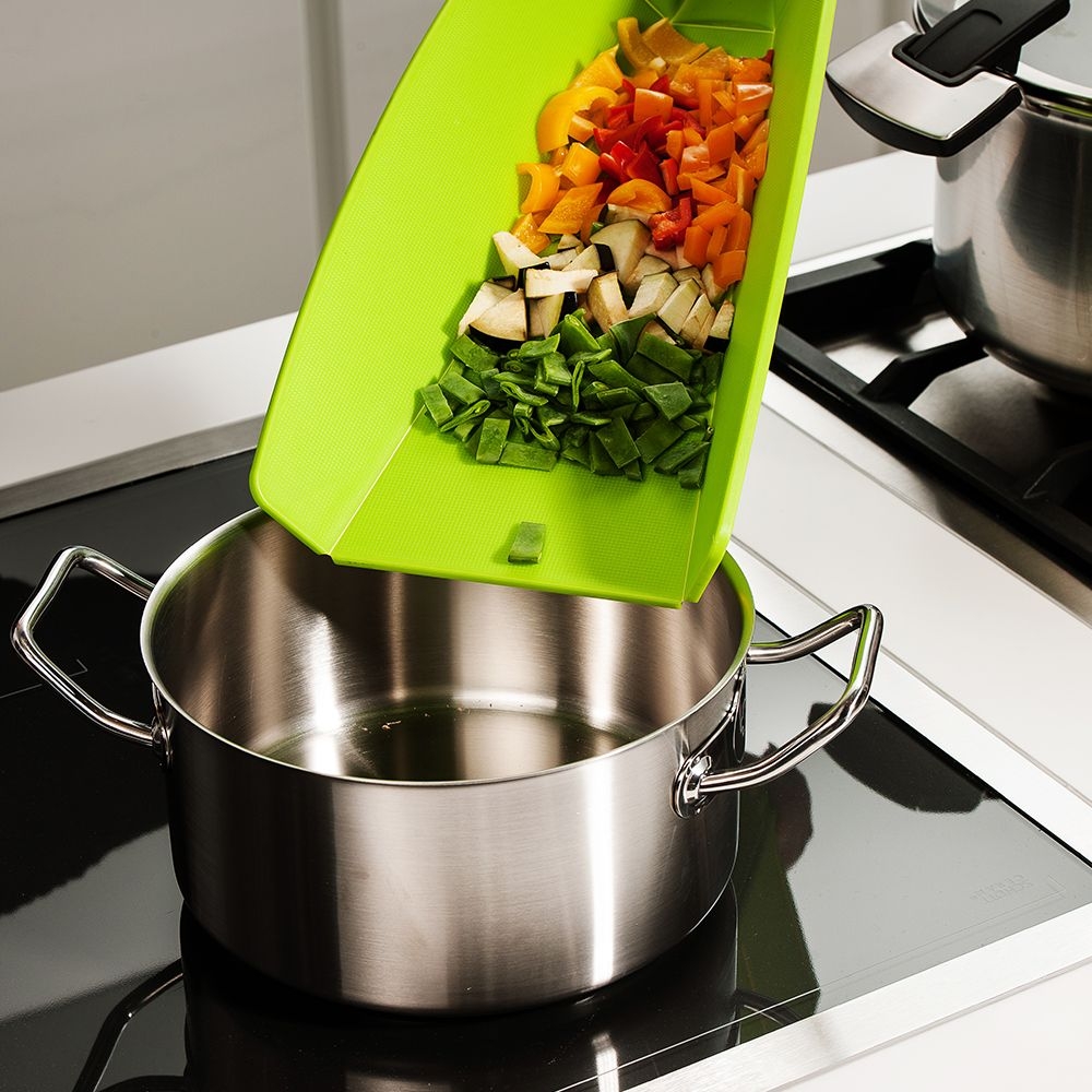 Kochblume - Falt-Schneidebrett 42 x 24,5 cm, limette Kochblume - Falt-Schneidebrett 42 x 24,5 cm, limette