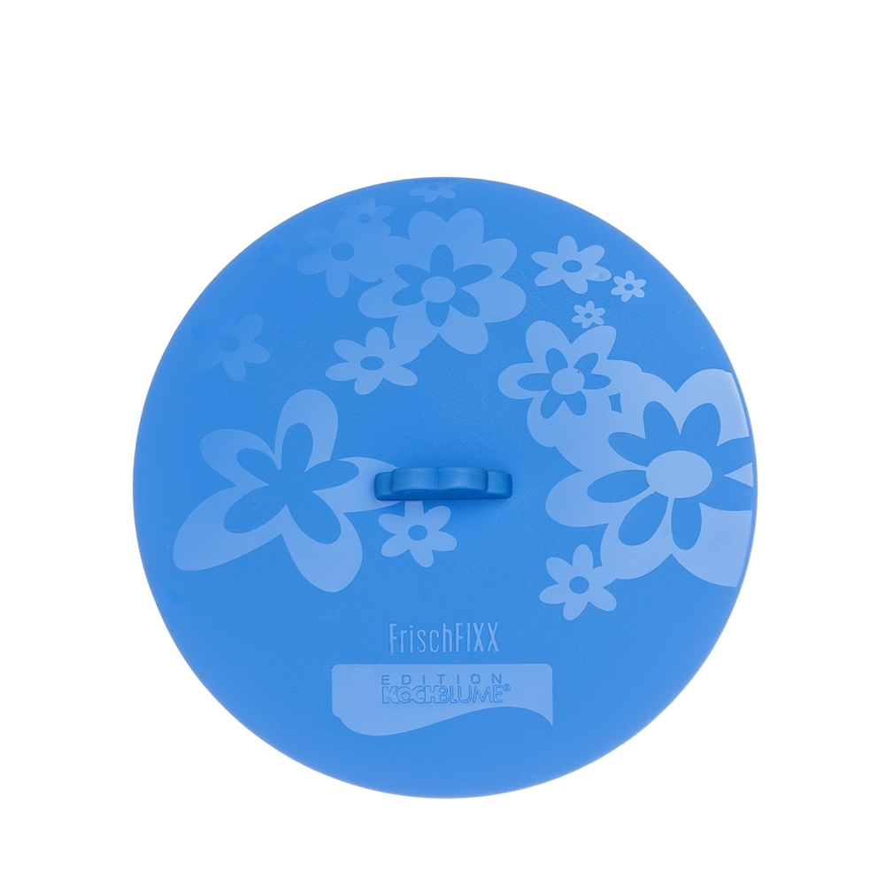 Kochblume - Frischfixx - Frischhaltedeckel 18 cm, blau