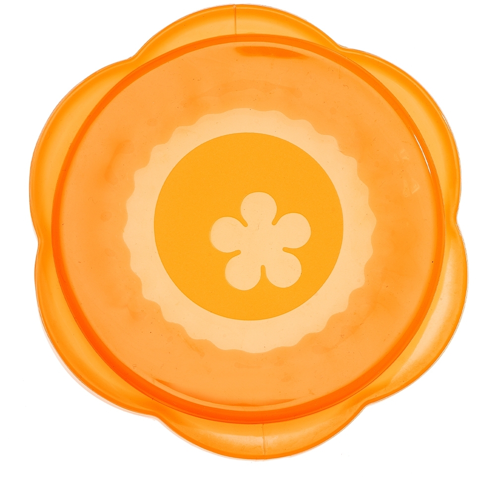 Kochblume - Stretch-ii , fresh-keeping lid, 20 cm, orange
