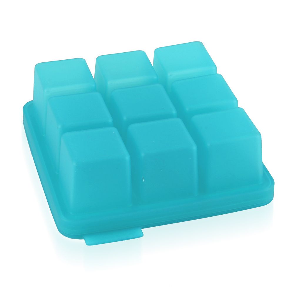 Kochblume - ice cube molds Cube L, turquoise