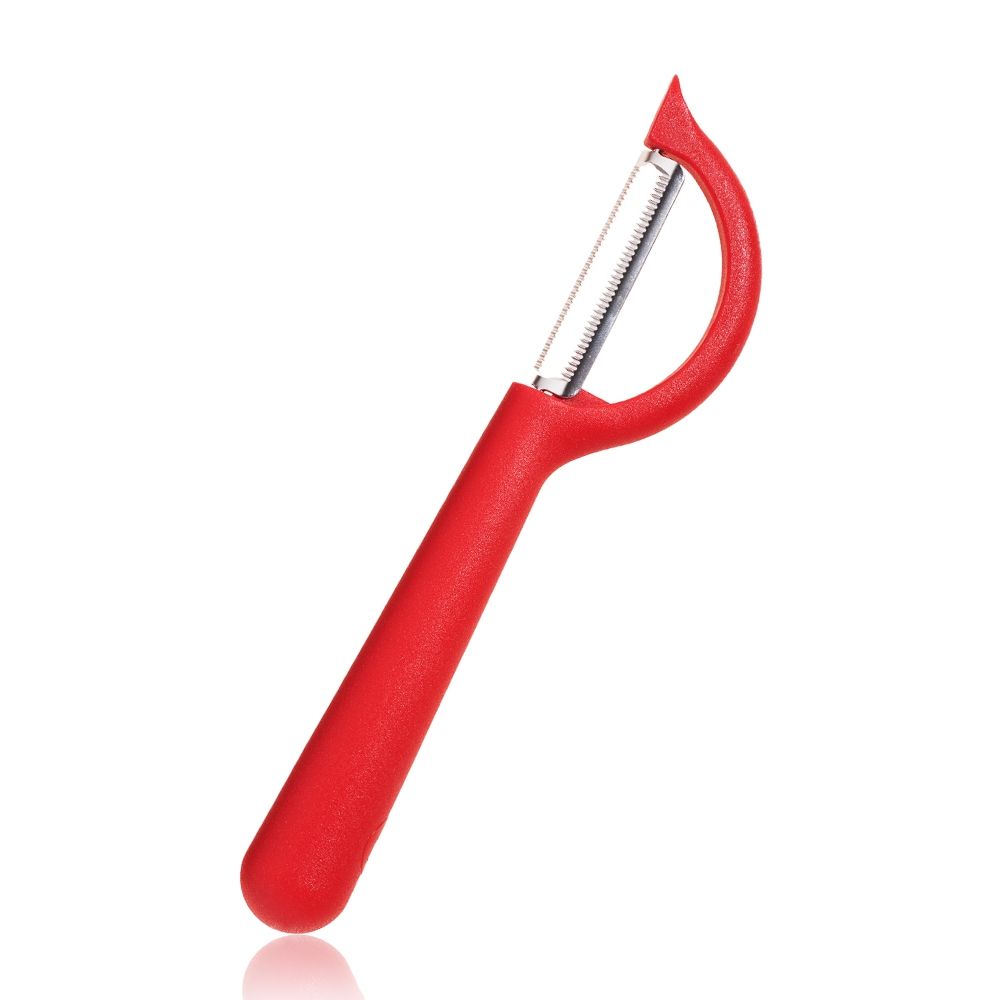 Kochblume - P-peeler with smooth blade, red