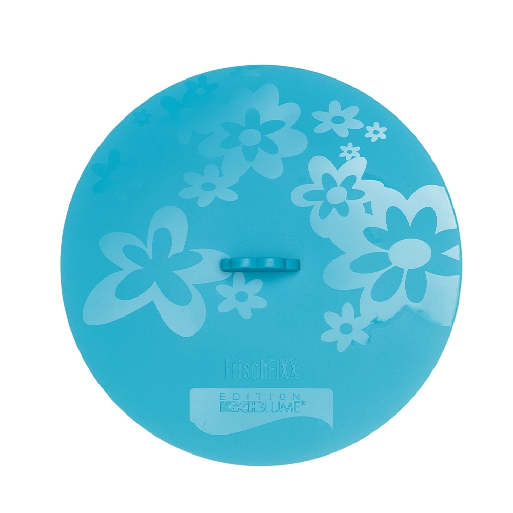 Kochblume - Frischfixx - Frischhaltedeckel 25 cm, türkis