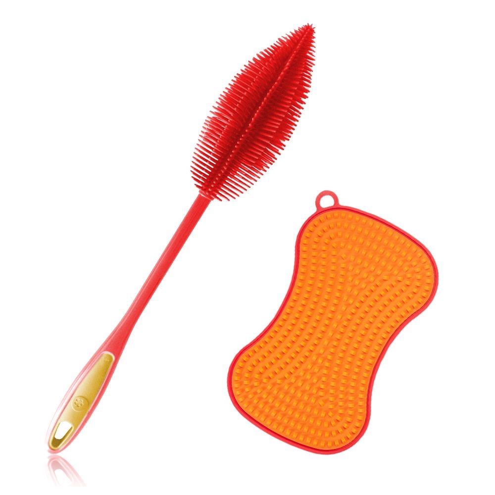 Kochblume - Saving set: bottle brush + Scrubby