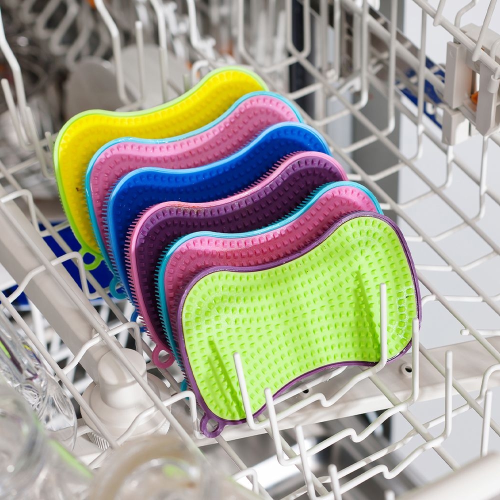 Kochblume - SCRUBBY, violet/lime