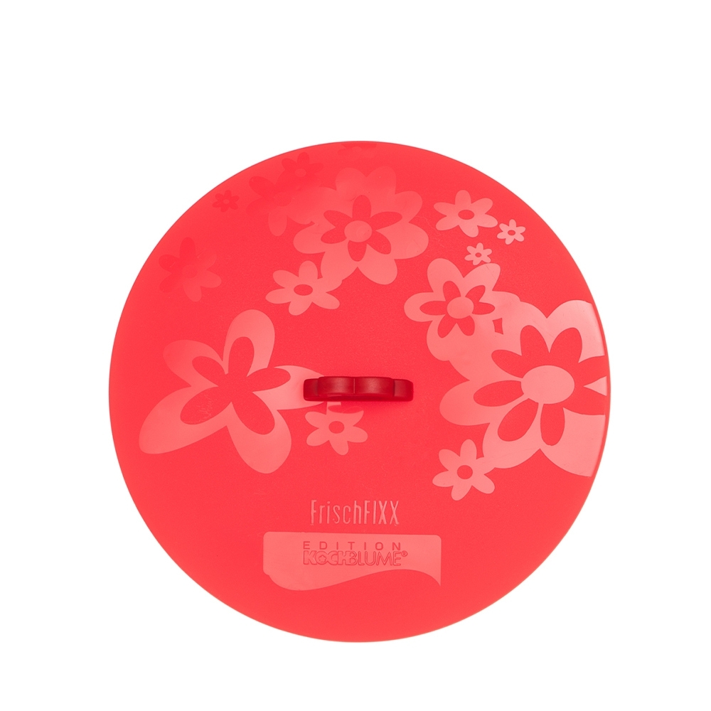 Kochblume - Frischfixx - Frischhaltedeckel 18 cm, rot