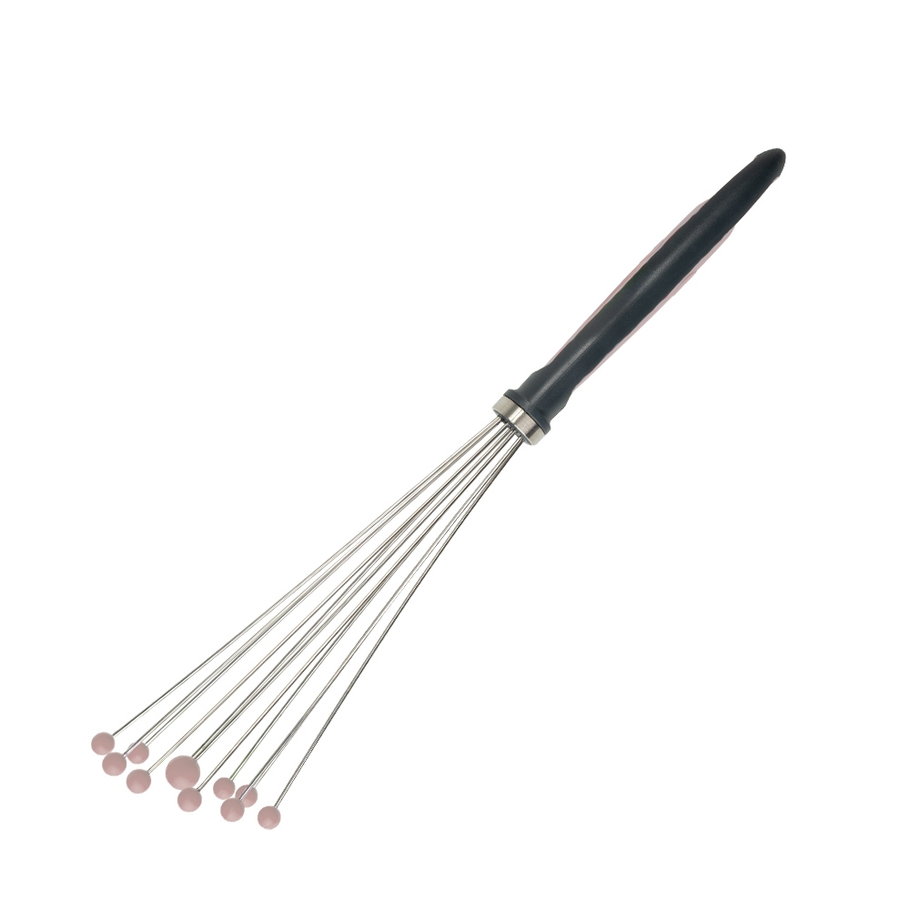 Kochblume - Kugel-Schneebesen - 33,5 cm, altrosa