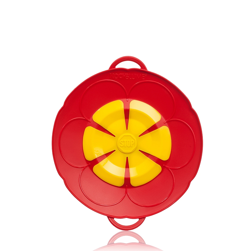Kochblume - Überkochschutz S 22cm, rot