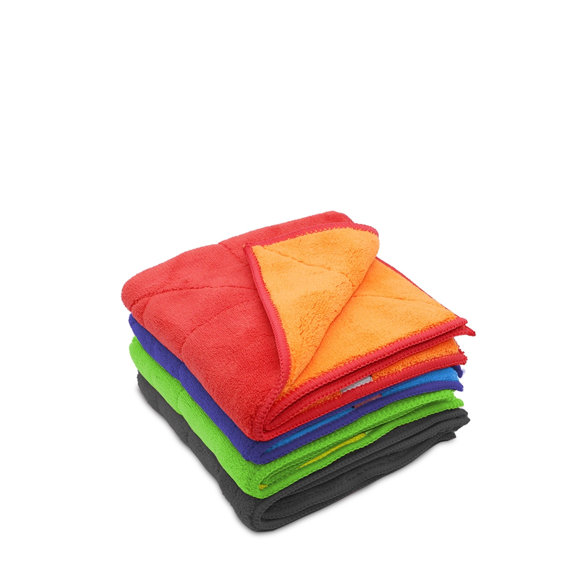 Cooking Flower - Microfiber 30x30cm 4-piece set - BE/LIM/RD/AT