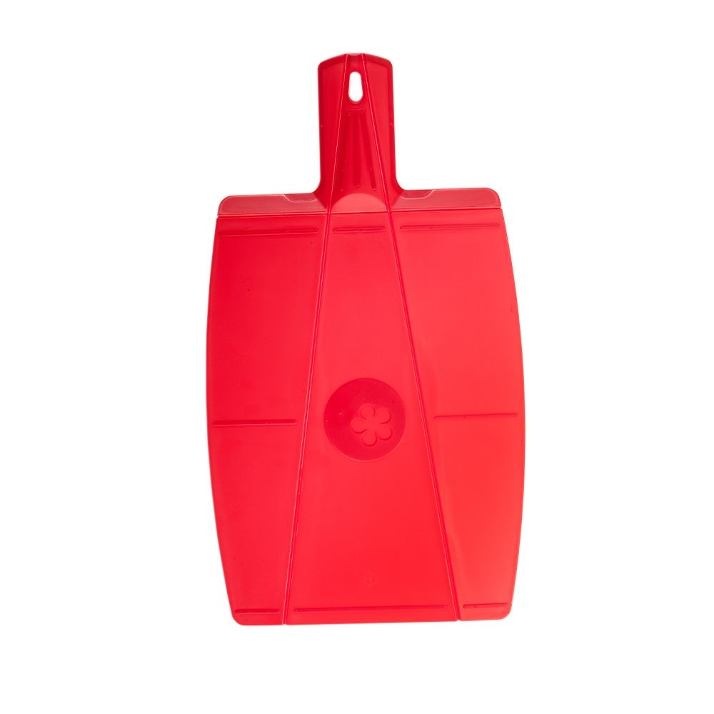 Kochblume - folding cutting board 42 x 24,5 cm, red