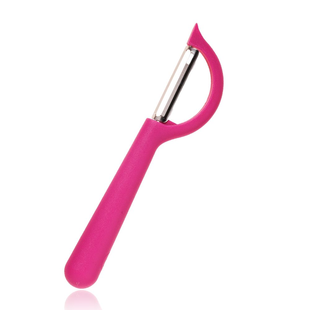 Kochblume - P-peeler with smooth blade, pink Kochblume - P-peeler with smooth blade, pink