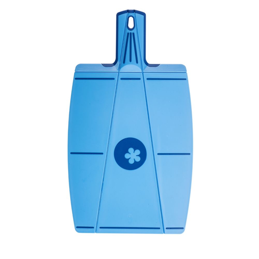 Kochblume - folding cutting board 42 x 24,5 cm, blue