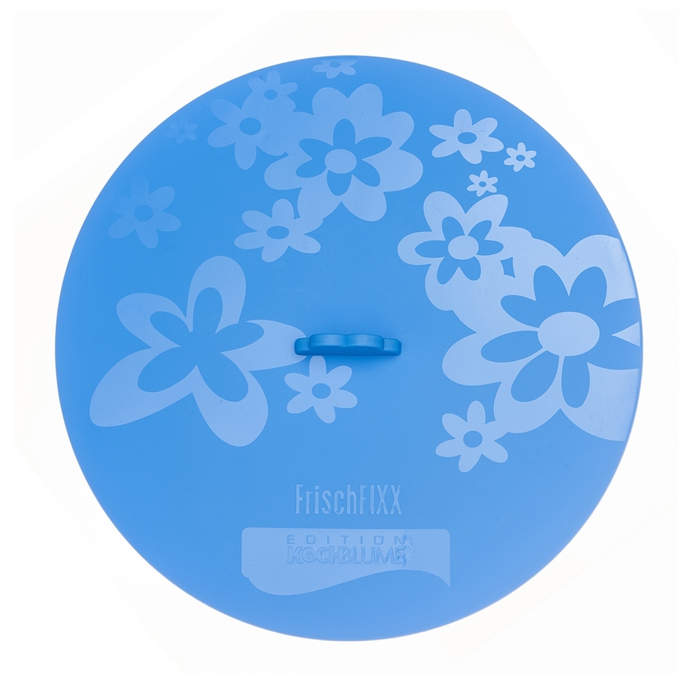 Kochblume - Frischfixx - Fresh-keeping lids 30 cm, blue