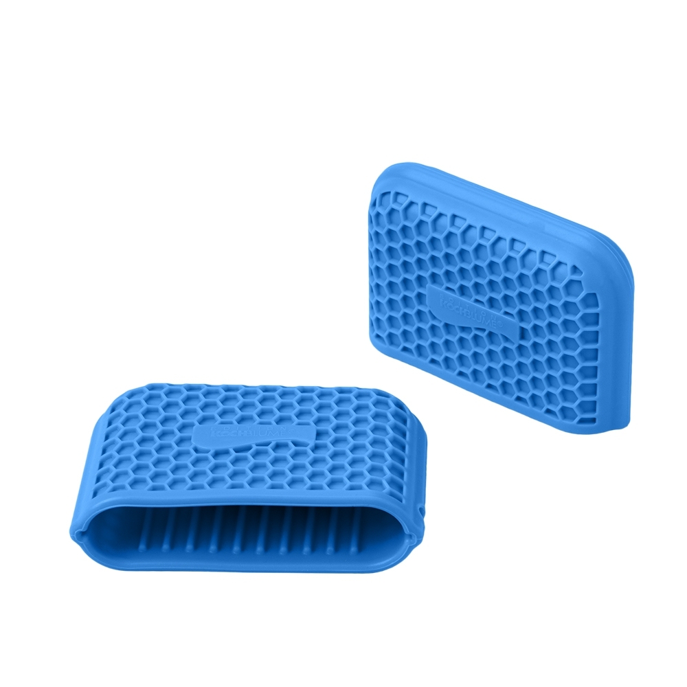 Kochblume - PROTEC Fingerschutz - 2er Set, blau