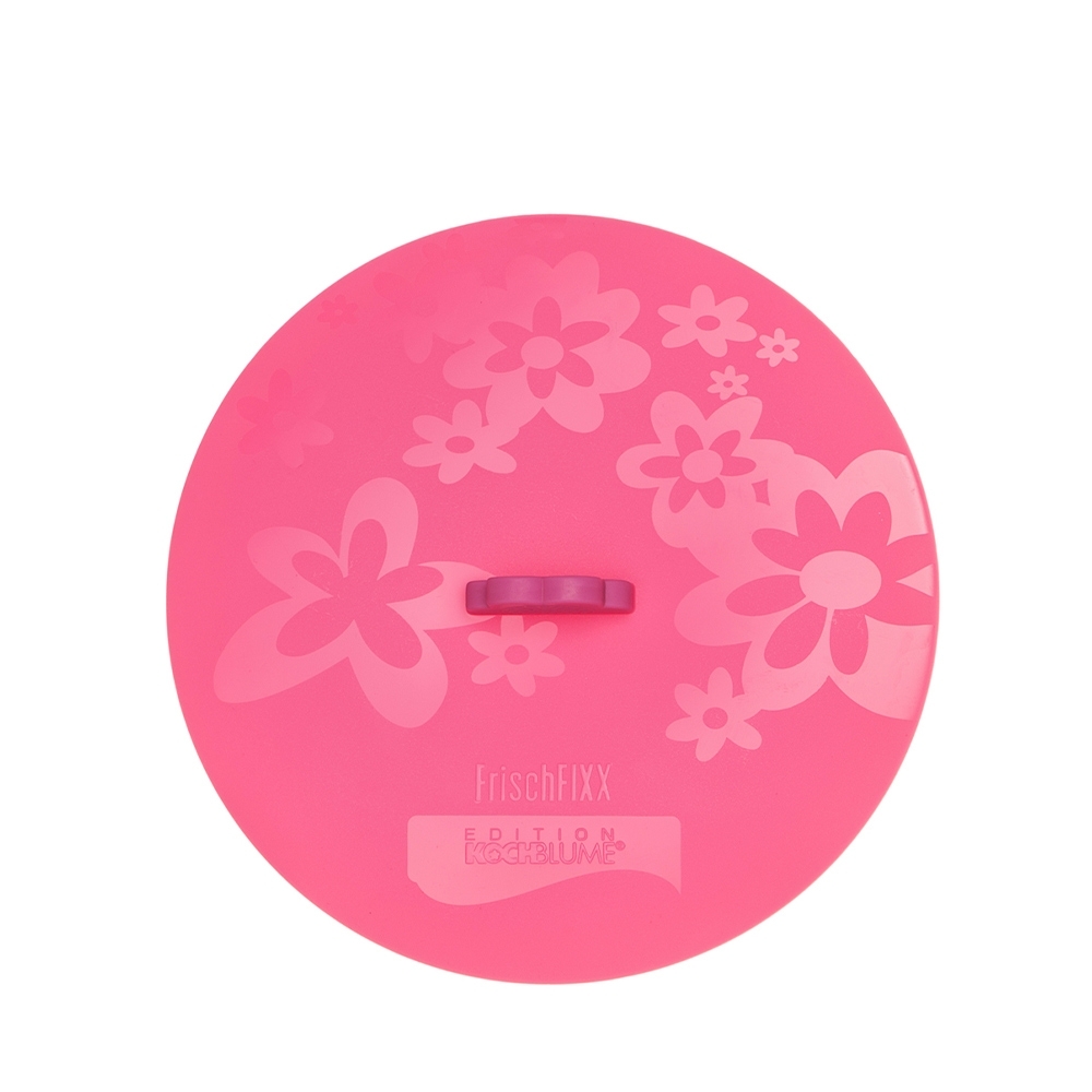 Kochblume - Frischfixx - Frischhaltedeckel 18 cm, pink