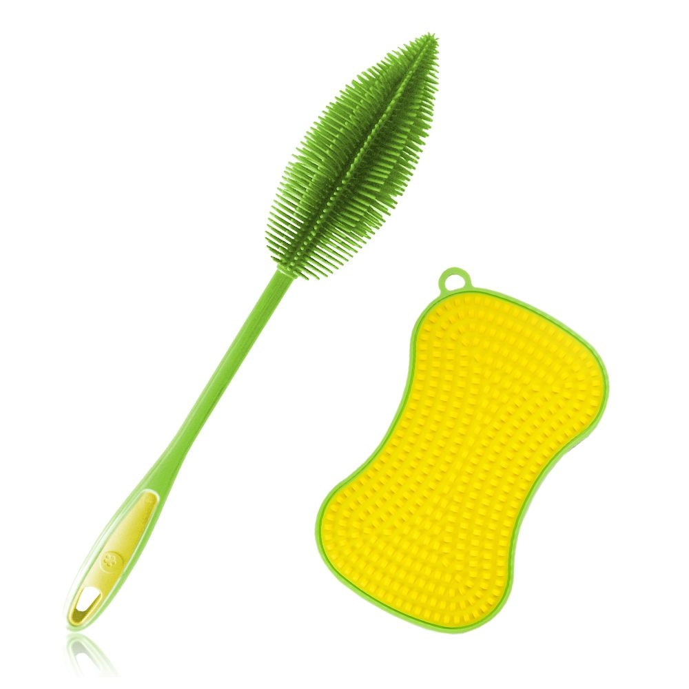 Kochblume - Saving set: bottle brush + Scrubby