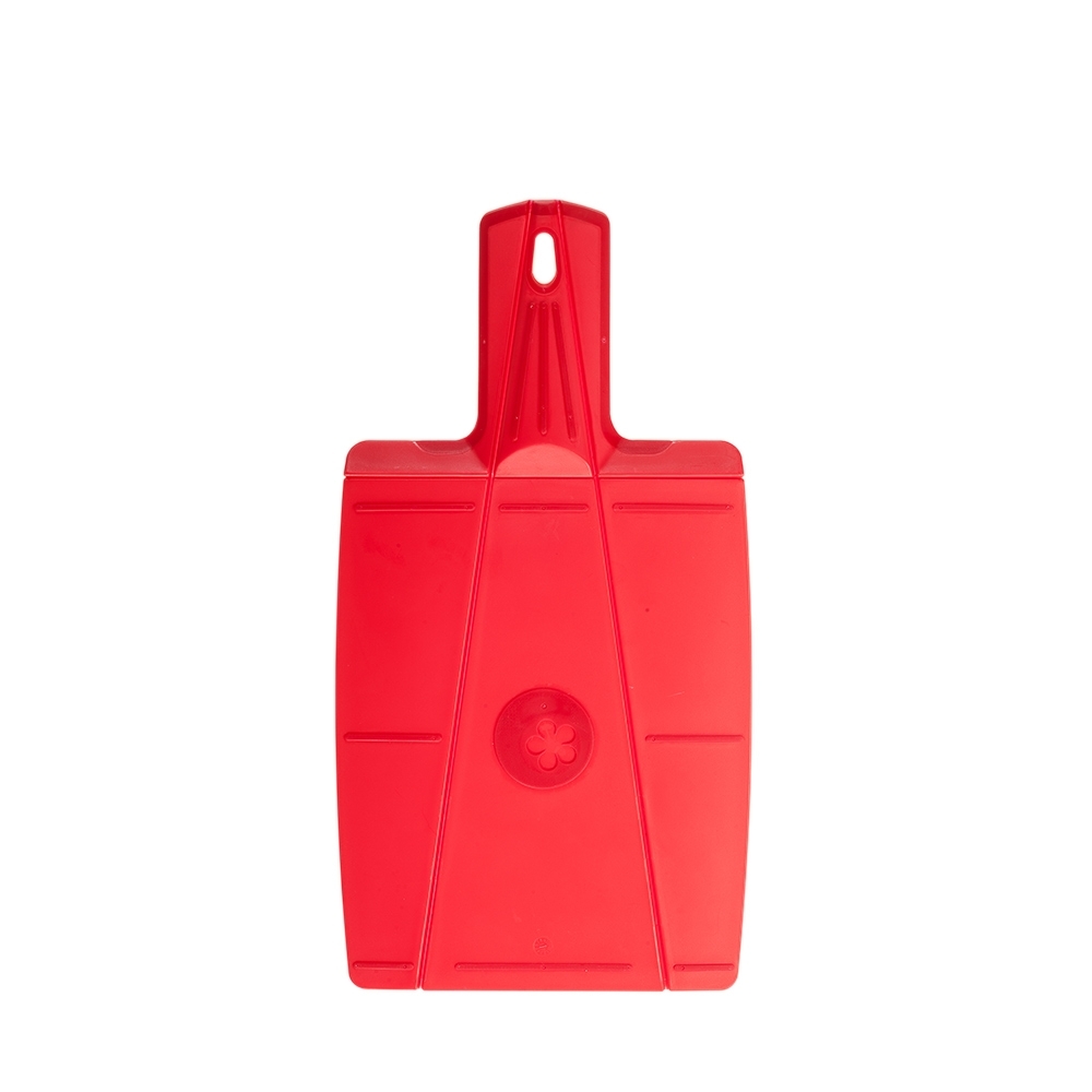 Kochblume - folding cutting board 34 x 18.5 cm, red