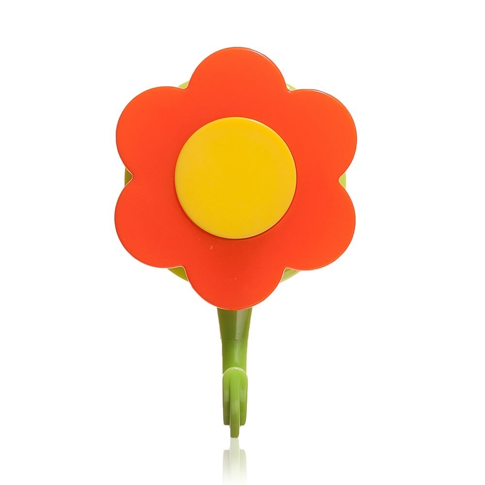 Kochblume - Blumenhaken L, orange