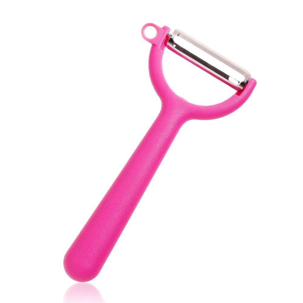 Kochblume - Y-Schäler mit glatter Klinge, pink