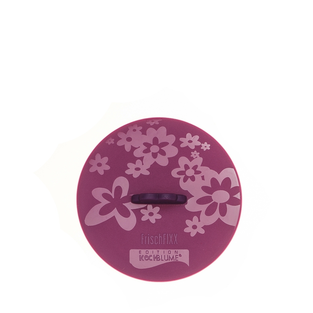 Kochblume - Frischfixx - Fresh-keeping lids 9 cm, violet