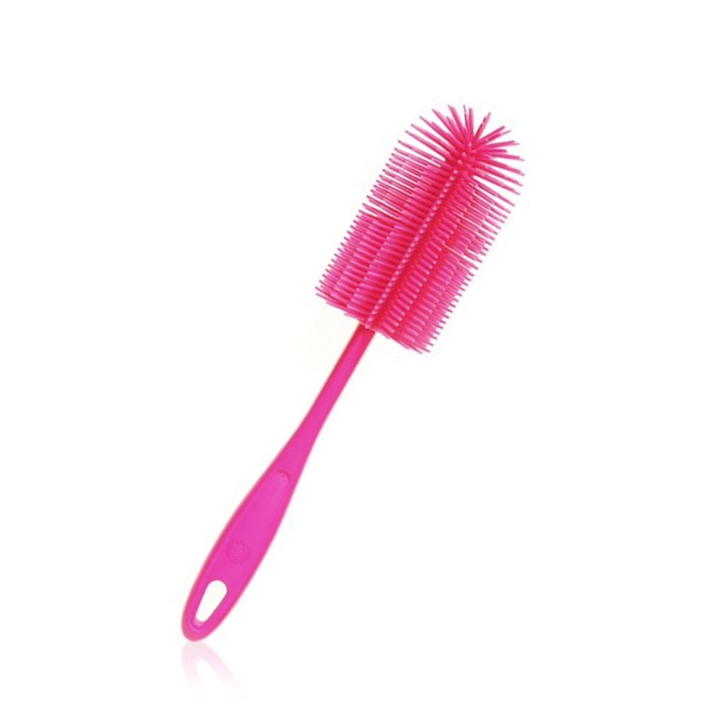 Kochblume - Silikon Spülbürste - 29 cm, pink