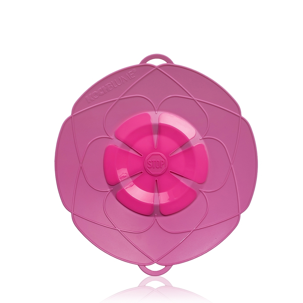 Kochblume - Spill Stopper M 25,5cm, pink