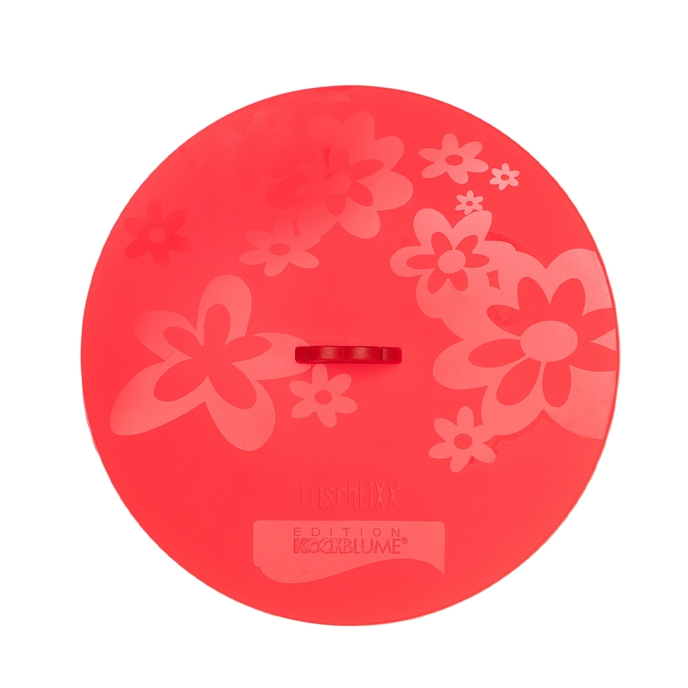 Kochblume - Frischfixx - Frischhaltedeckel 25 cm, rot