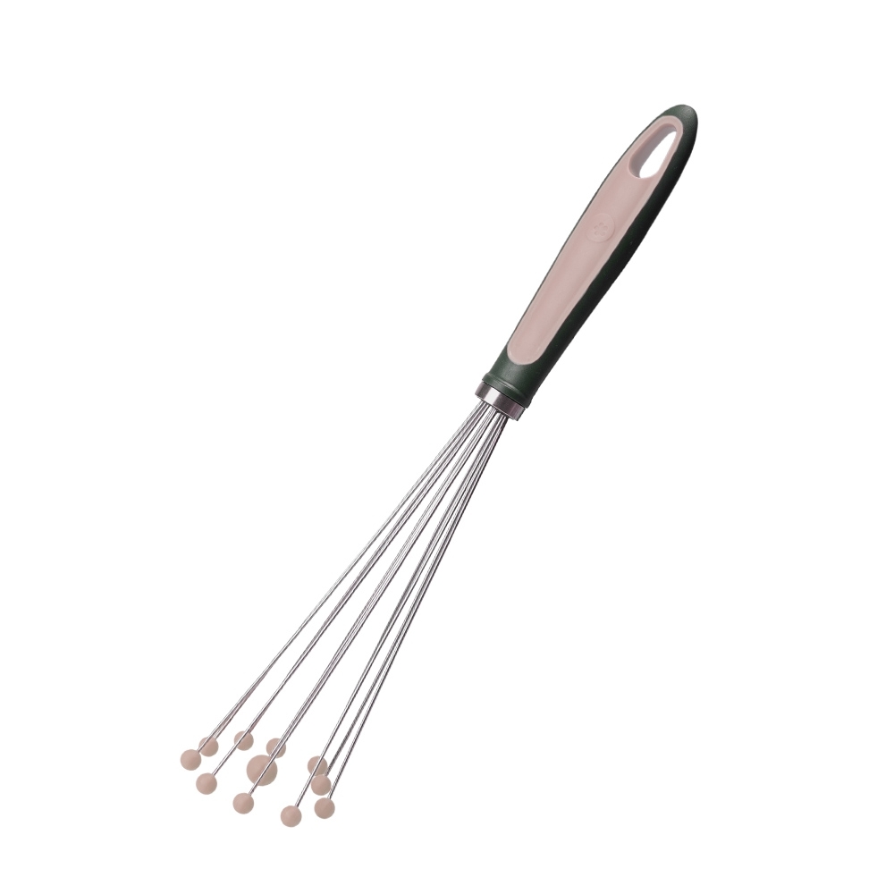 Kochblume - Kugel-Schneebesen - 33,5 cm, altrosa