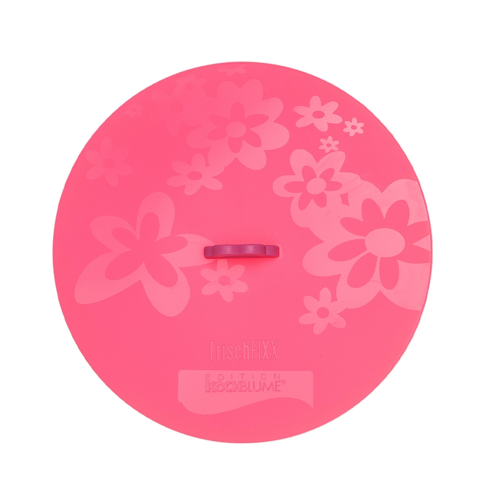 Kochblume - Frischfixx - Frischhaltedeckel 25 cm, pink