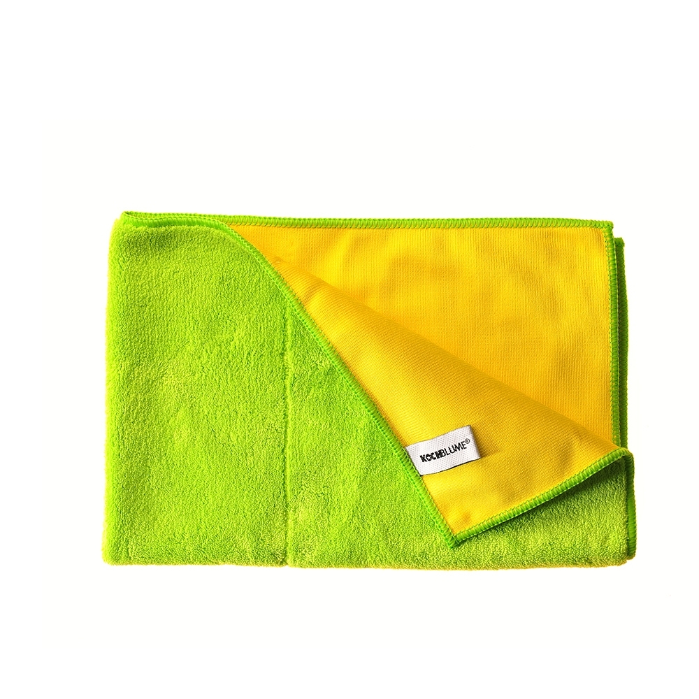Kochblume - Geschirrtuch 60 x 40 cm, limette/gelb