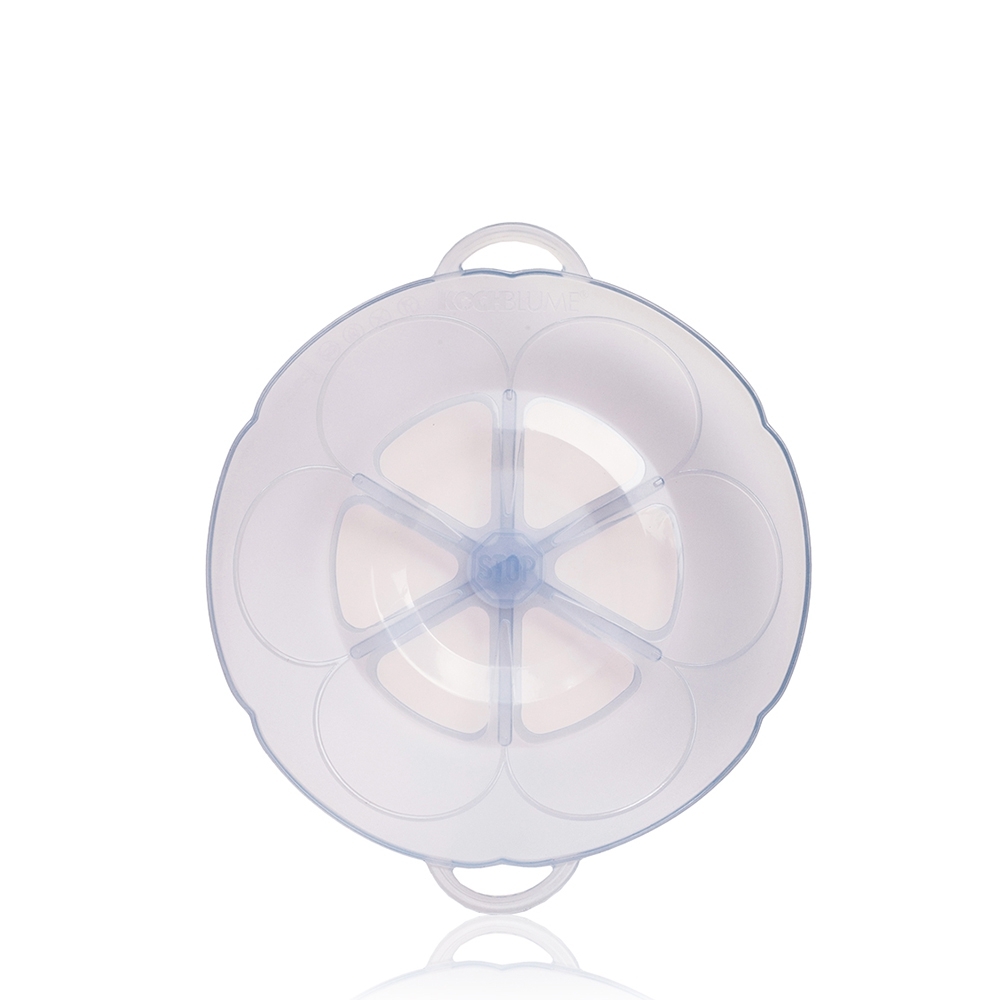 Kochblume - Überkochschutz S 22cm, eisblau