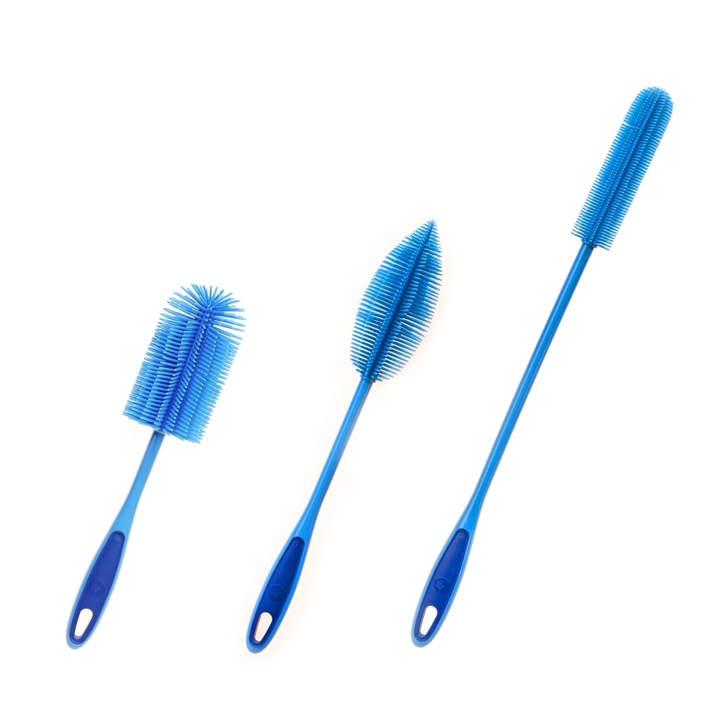 Kochblume - Set: Flaschbürste + Flaschenbürste Slim + Spülburste Rund
