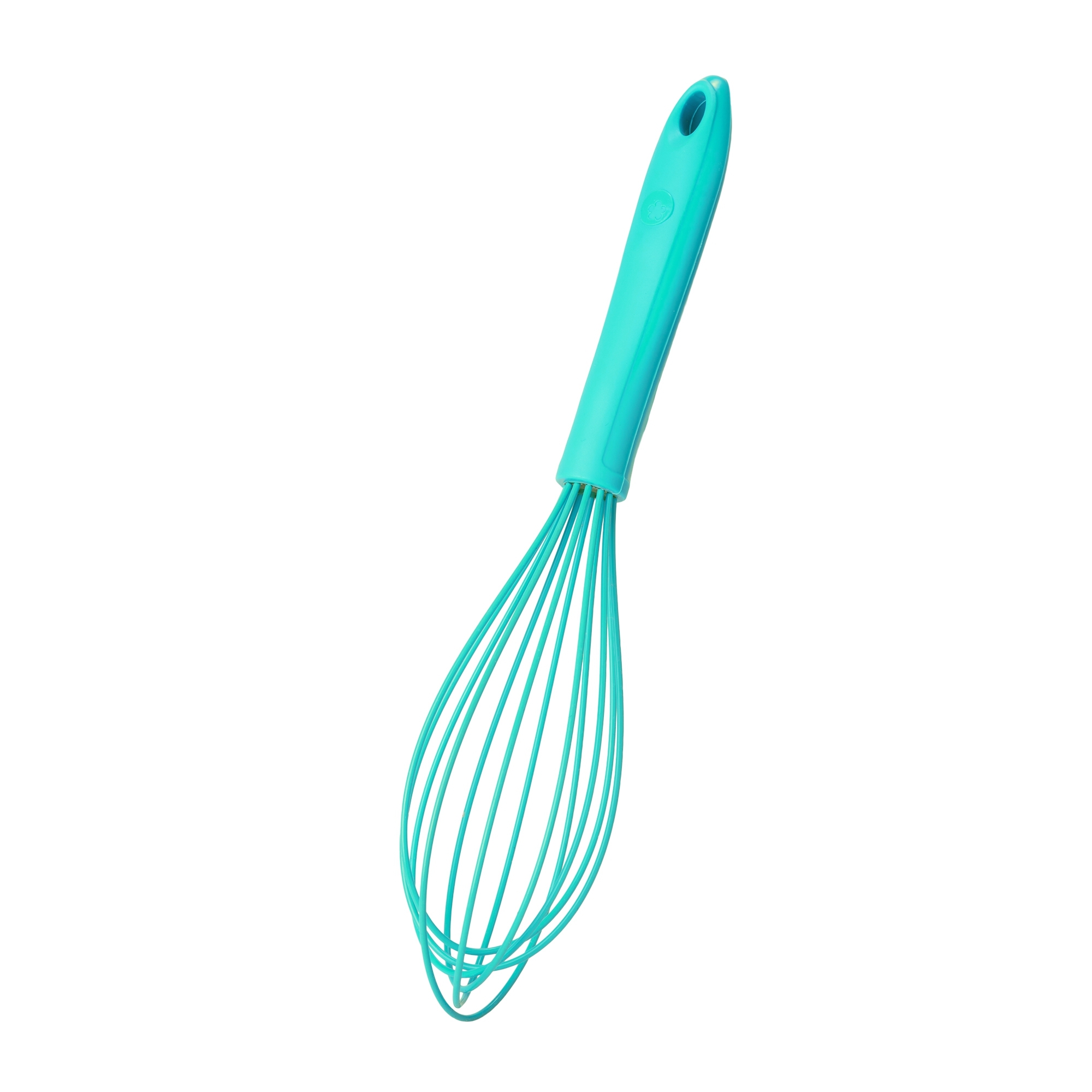 Kochblume - Schneebesen L - 27 cm, türkis
