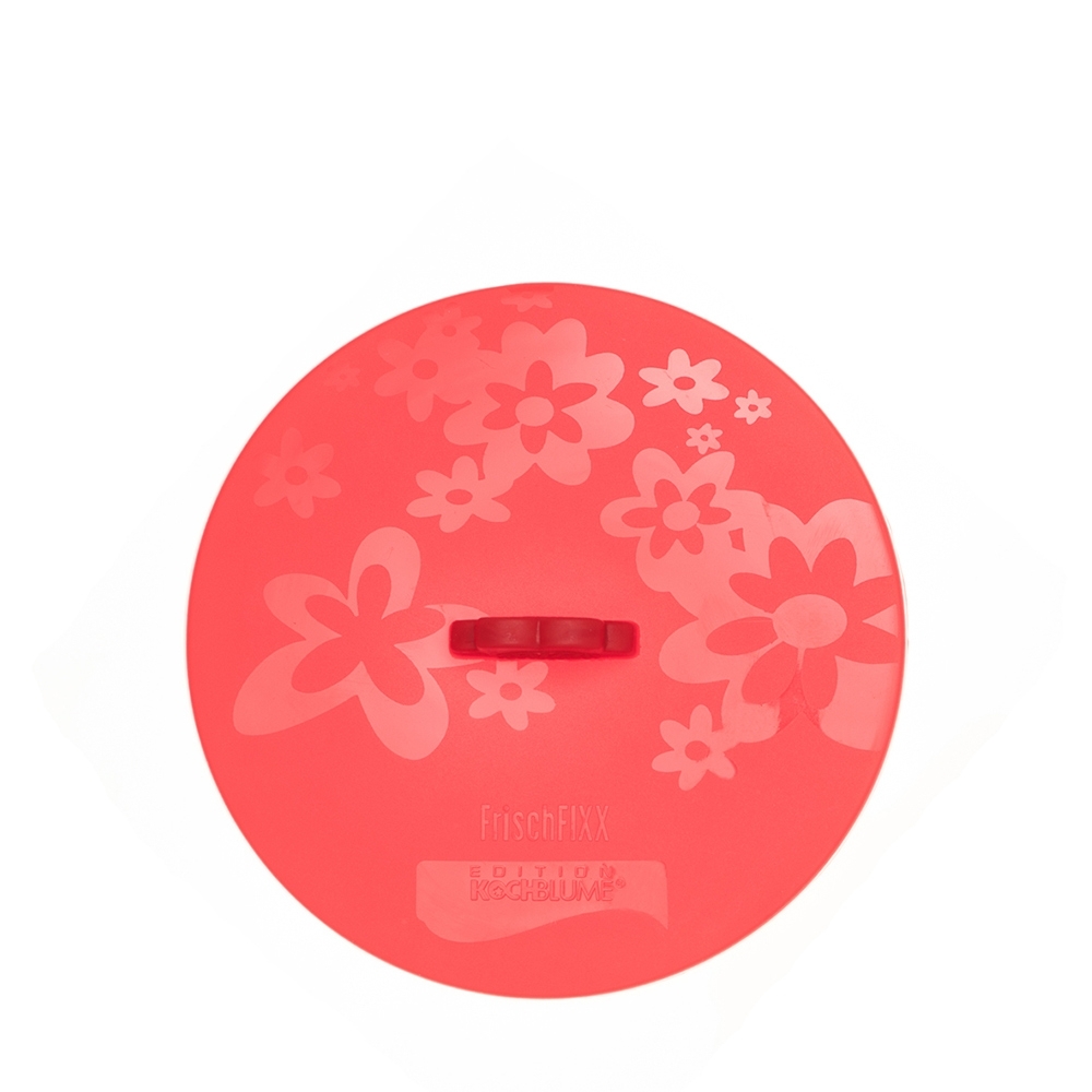 Kochblume - Frischfixx - Frischhaltedeckel 13 cm, rot Kochblume - Frischfixx - Frischhaltedeckel 13 cm, rot