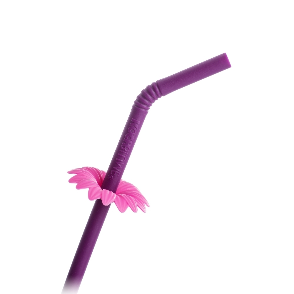 Kochblume - Drinking straw set with brush