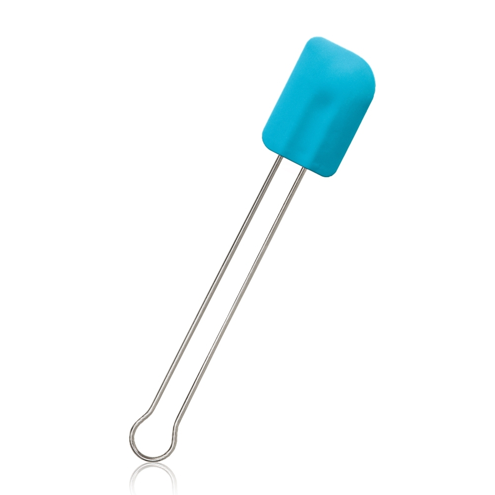 Kochblume - Teigschaber L - 28 cm, türkis
