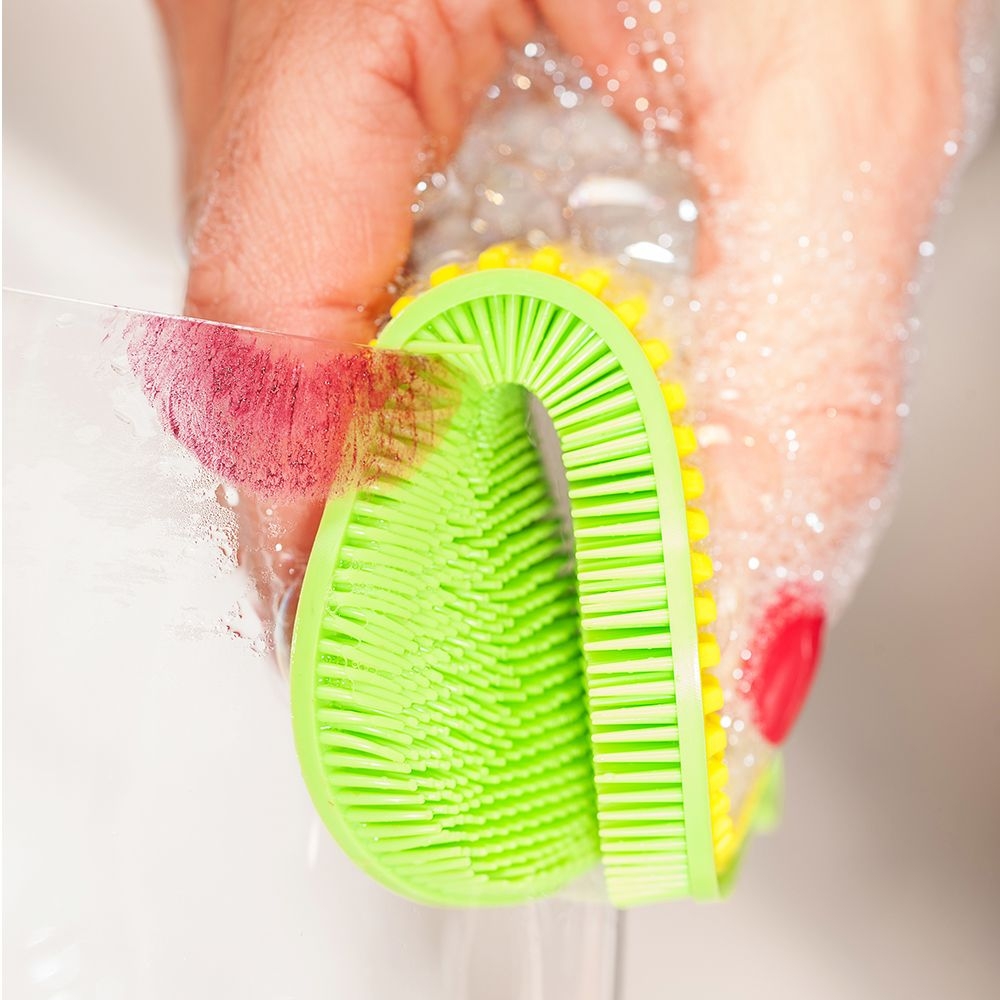 Kochblume - SCRUBBY, violet/lime