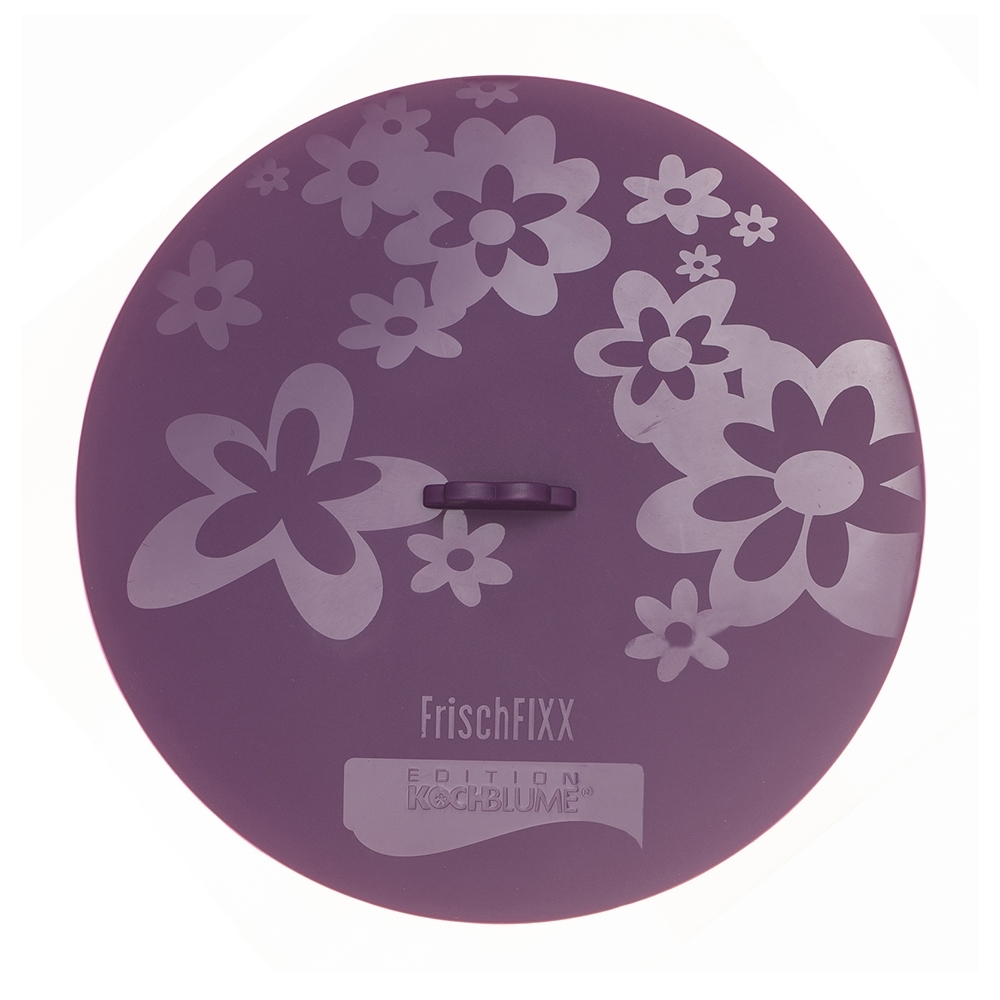 Kochblume - Frischfixx - Frischhaltedeckel 30 cm, lila