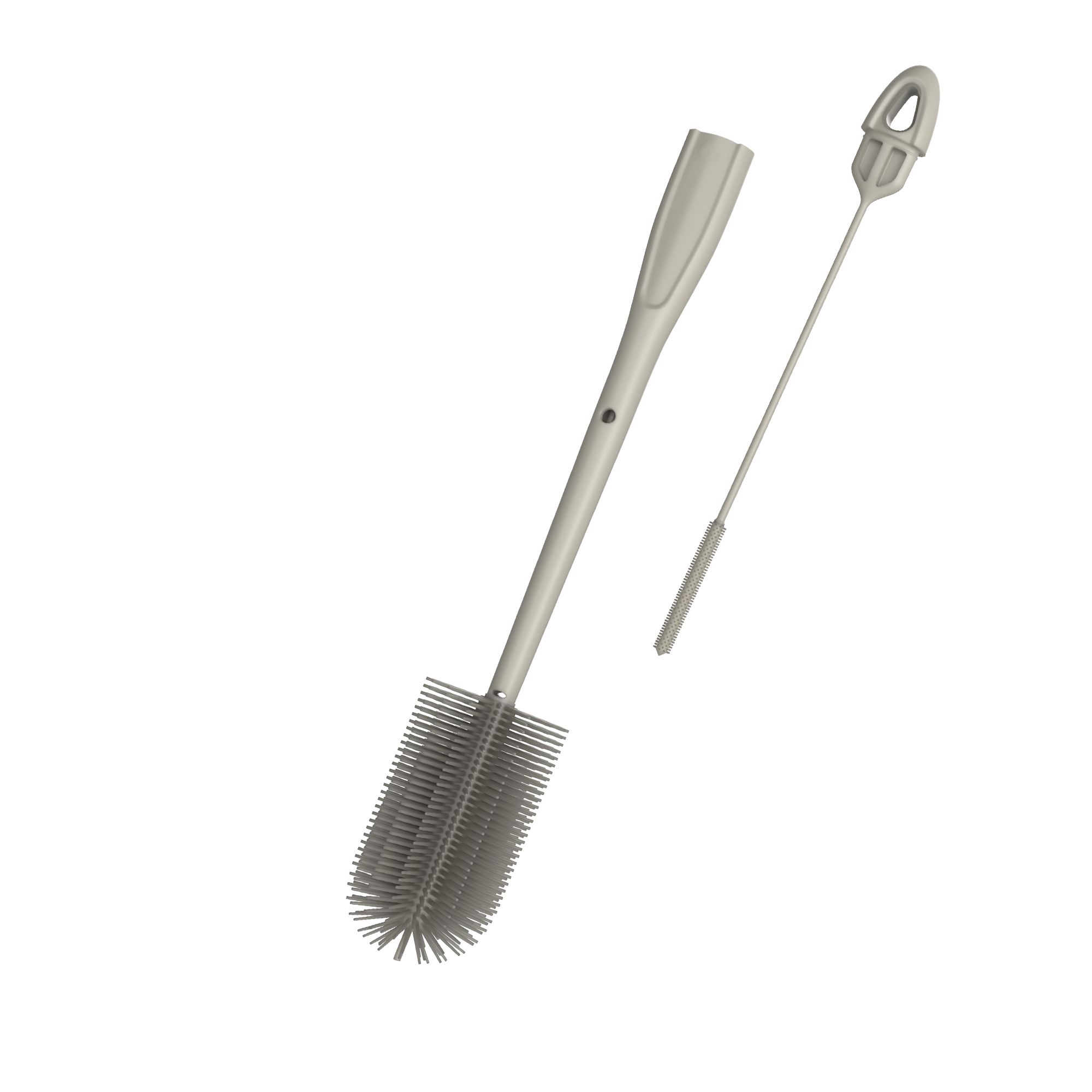 Kochblume - Becherbürste 2-in-1, taupe