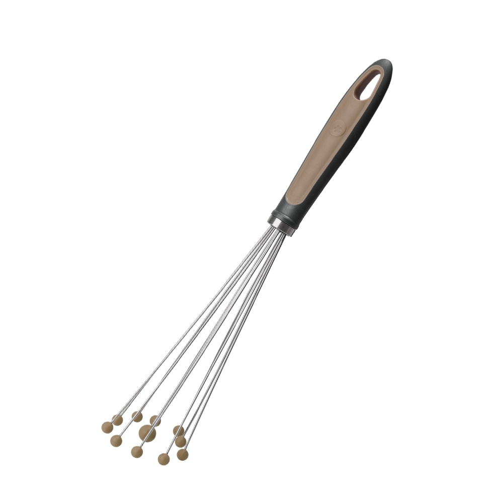 Kochblume - Kugel-Schneebesen - 33,5 cm, taupe