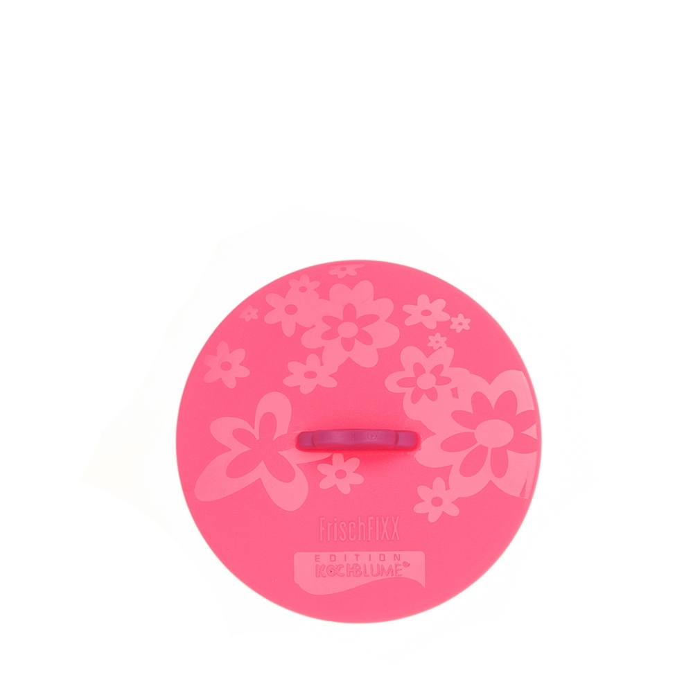 Kochblume - Frischfixx - Fresh-keeping lids 9 cm, pink