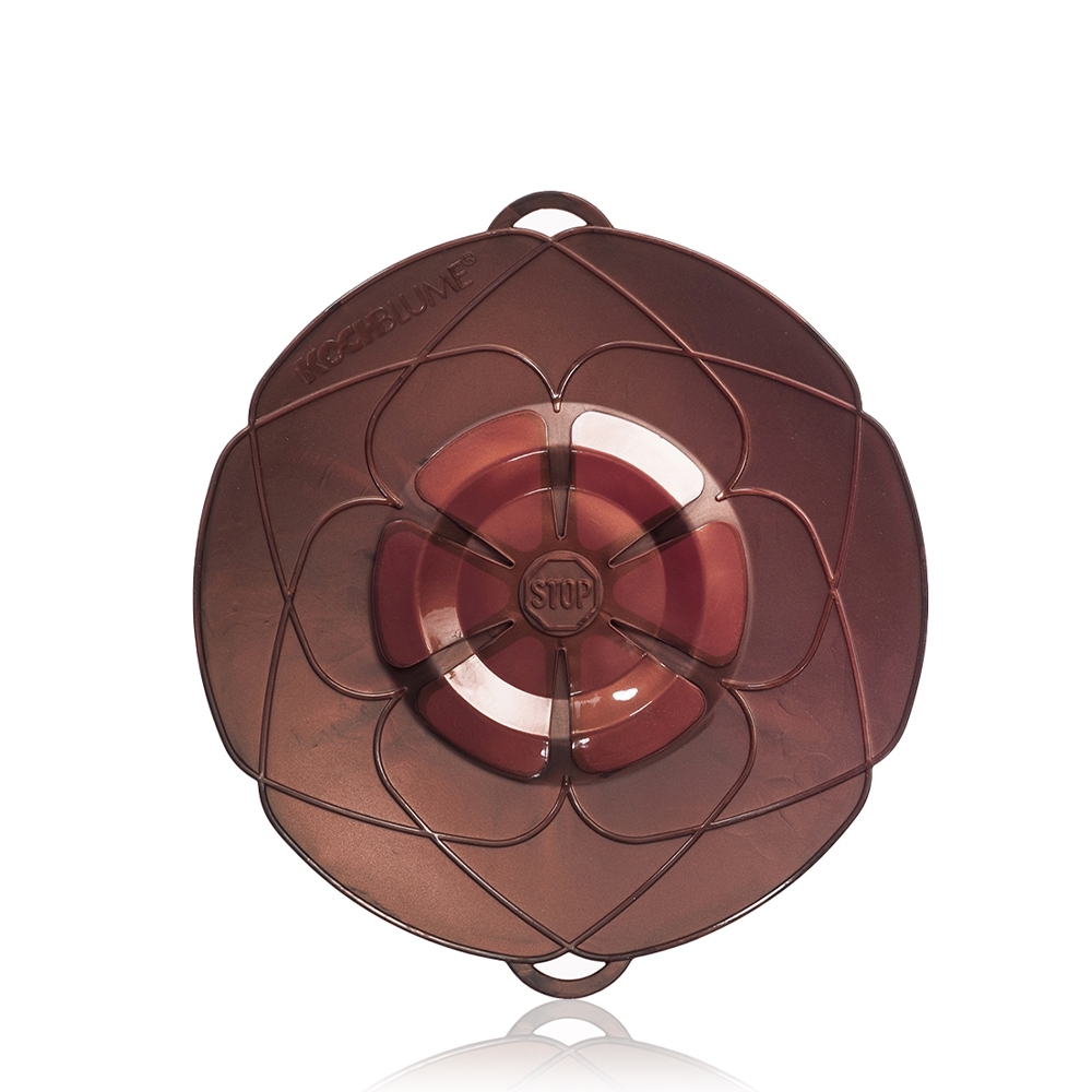 Kochblume - Überkochschutz M 25,5cm, kupfer