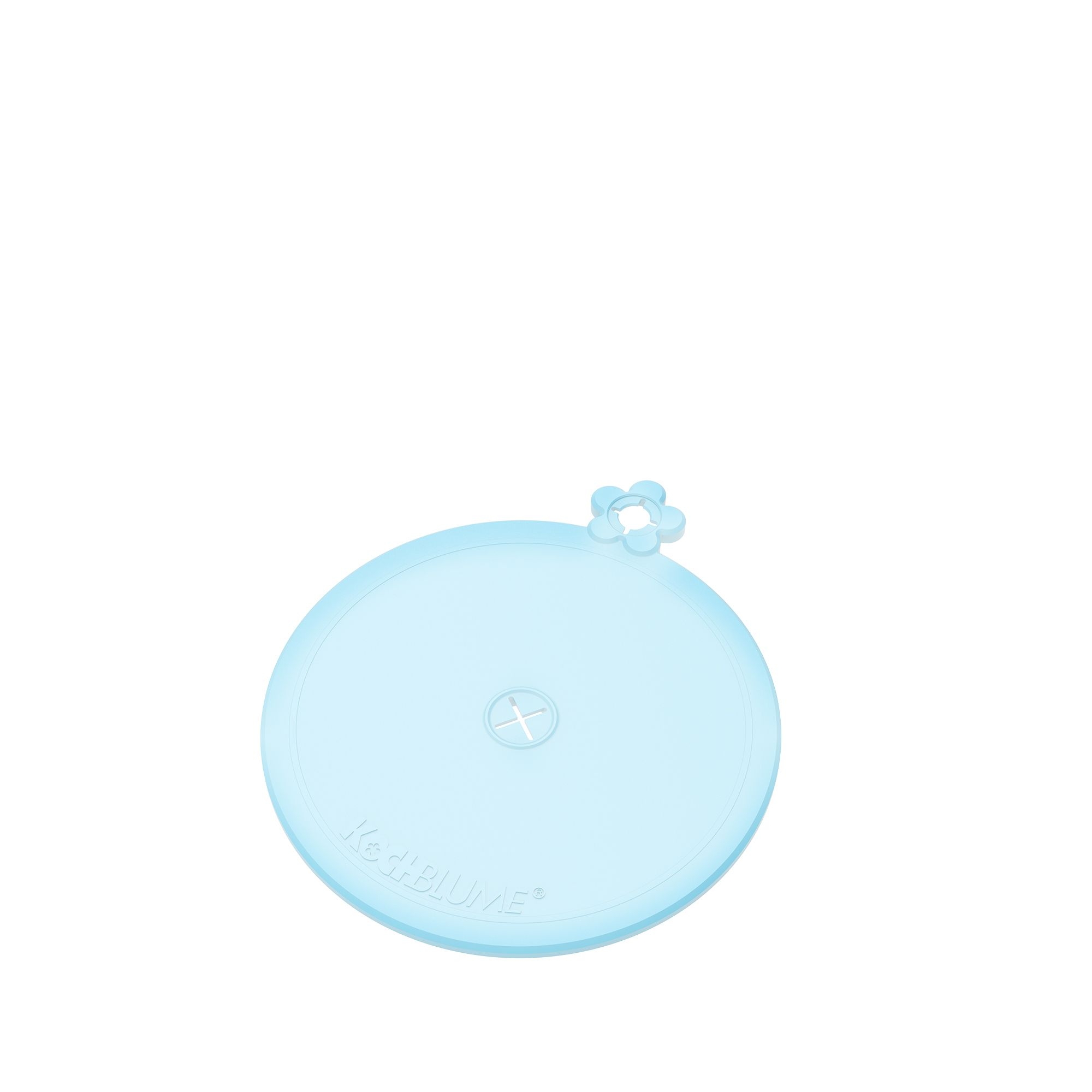 Kochblume - glass cover 3pcs. ice blue