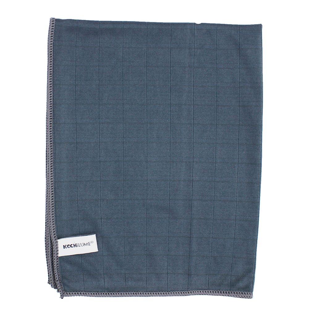 Kochblume - polishing cloth 50 x 60 cm, anthracite