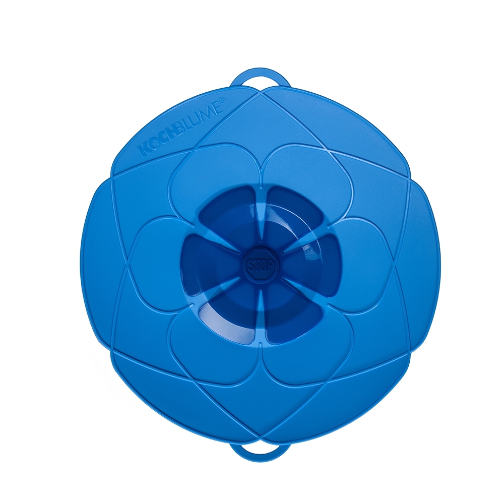 Kochblume - Überkochschutz L 29cm, blau